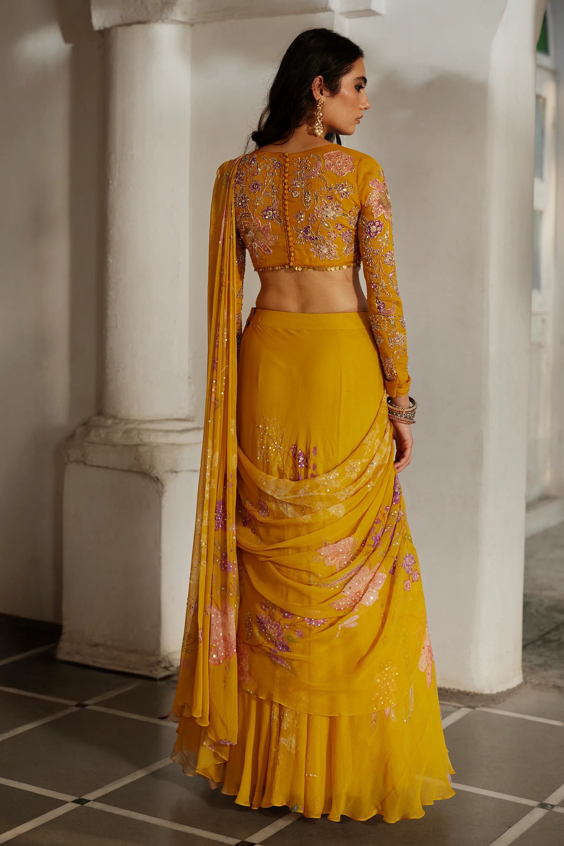 Moon Saree Set