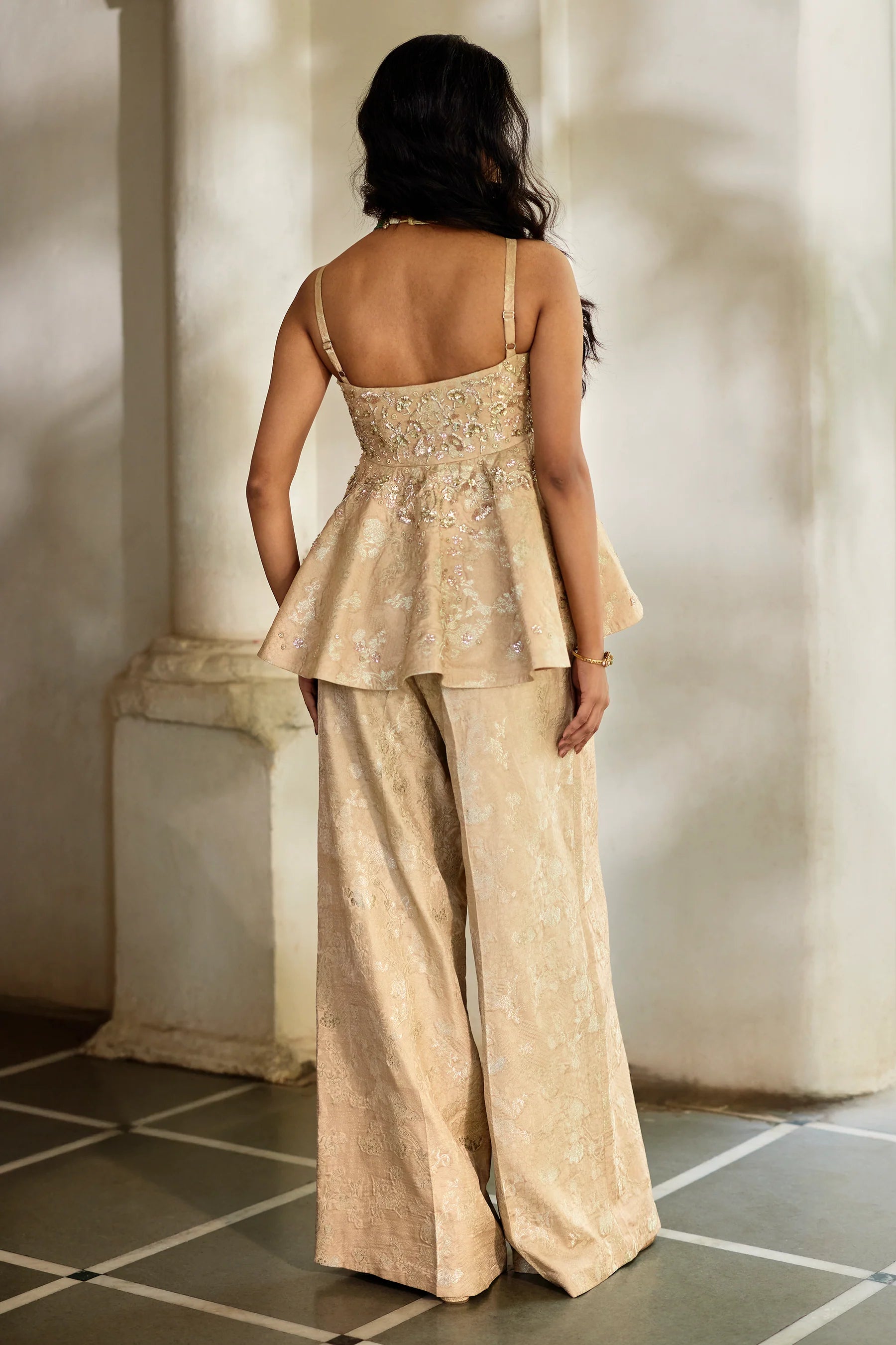 Nara Peplum Set