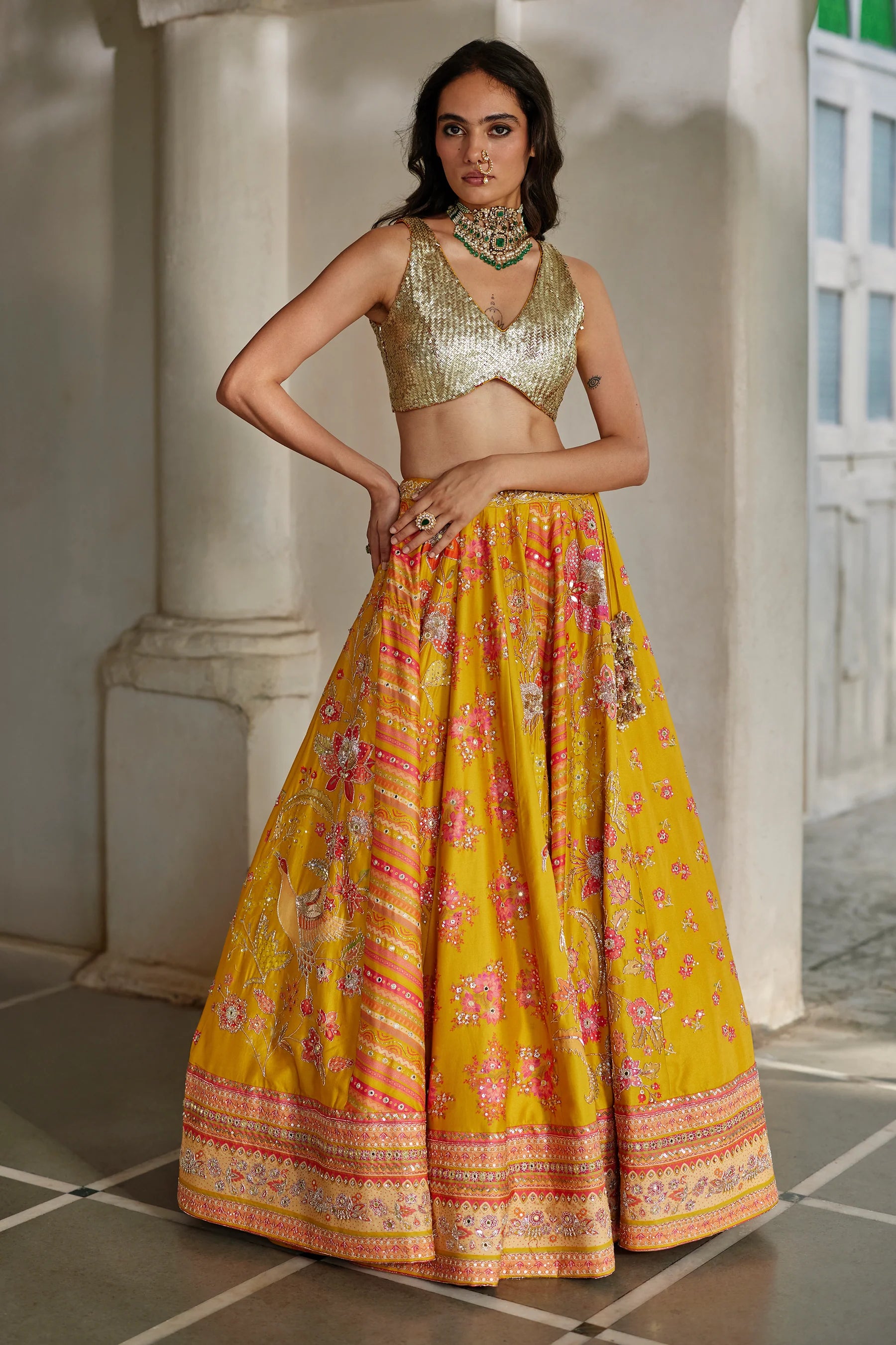 Naru Lehenga Set