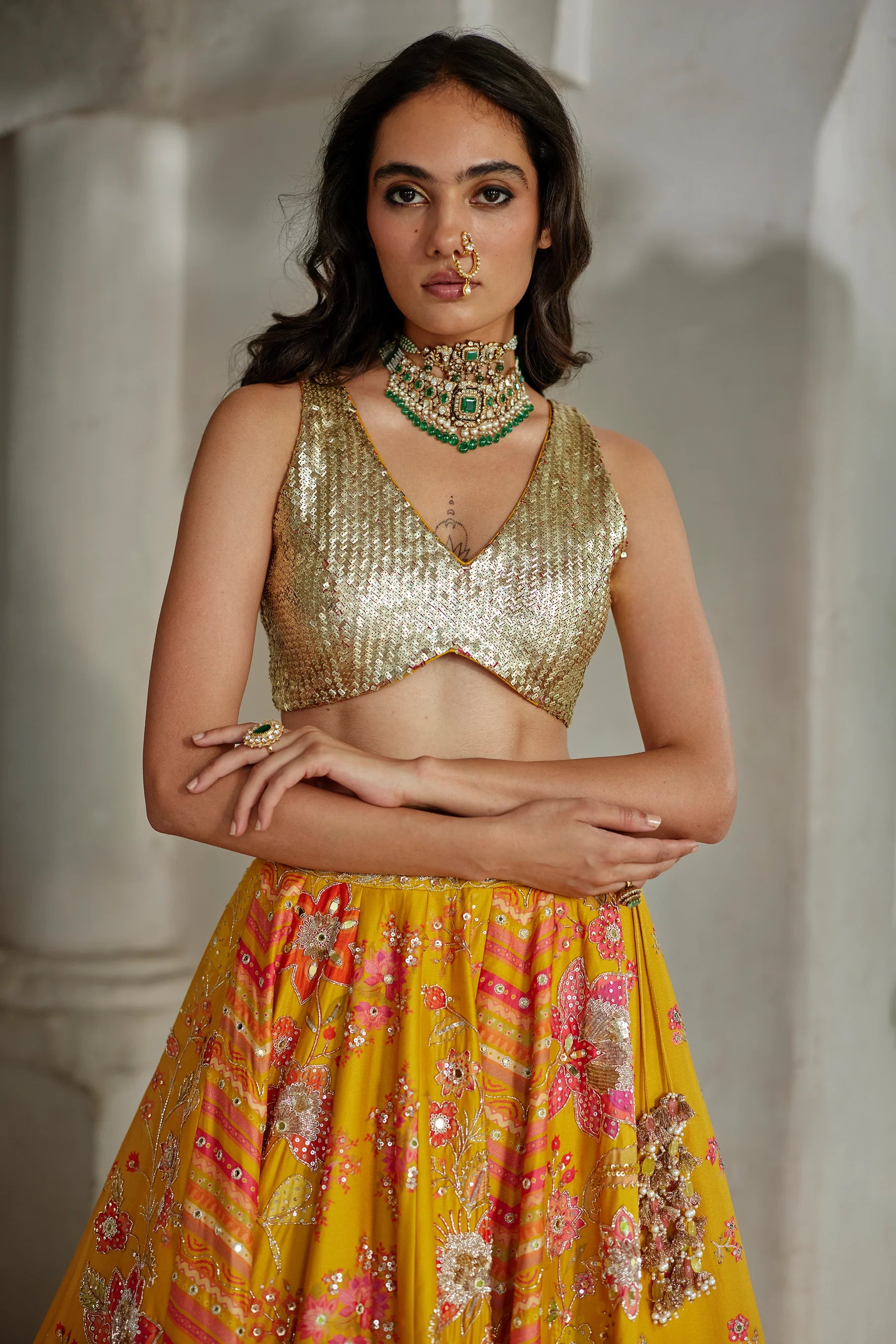 Naru Lehenga Set