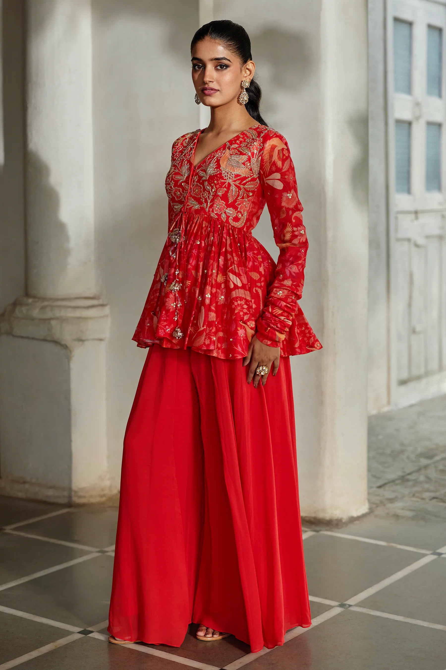 Noci Peplum Set