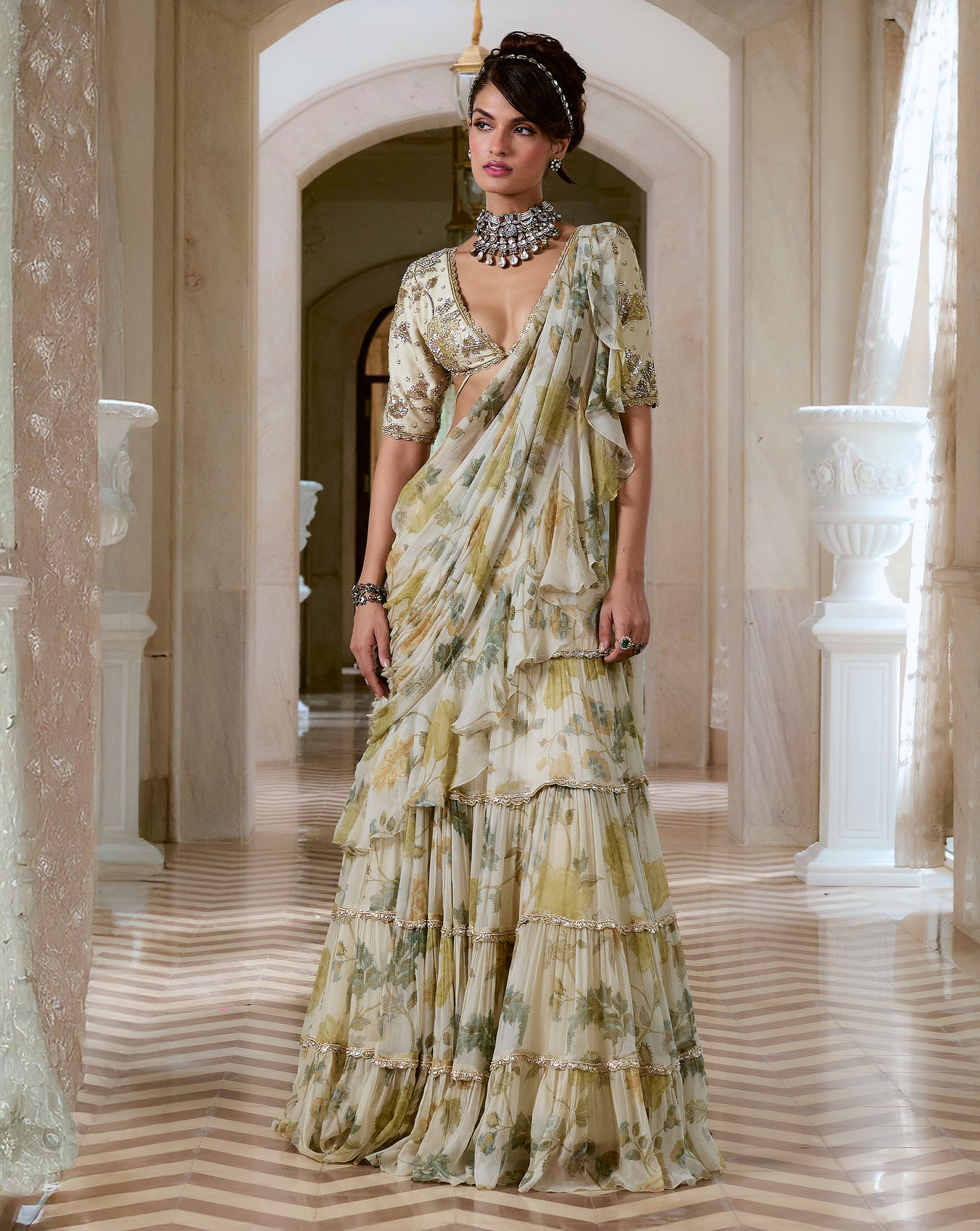 Perla Saree Set