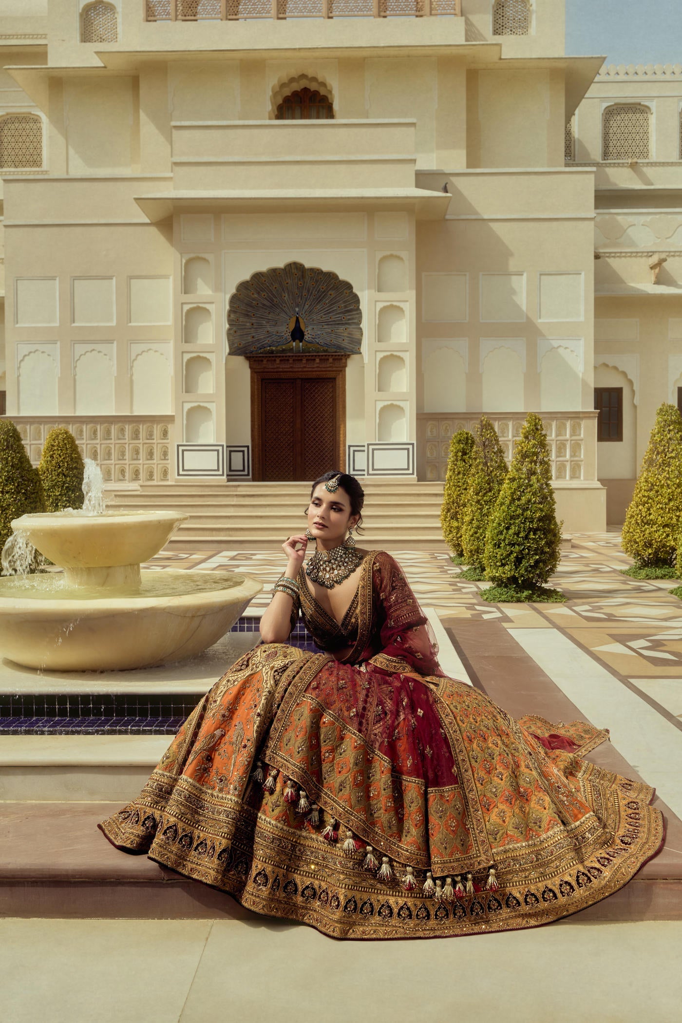Rajmahal Lehenga Set