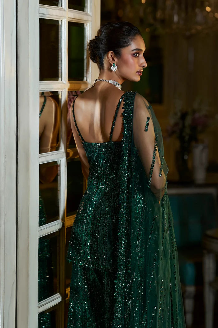 Emerald Green Sharara Set