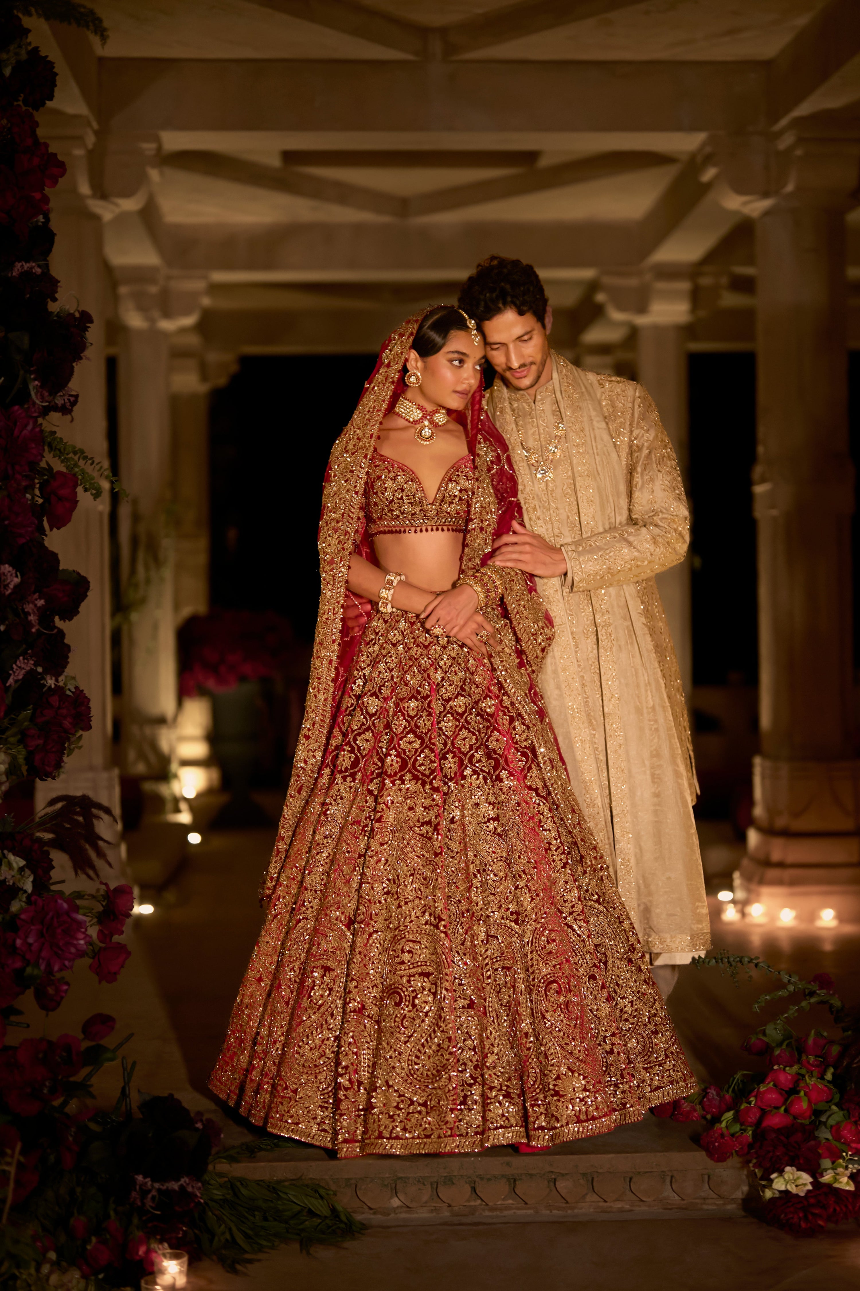 Champagne Gold Sherwani Set