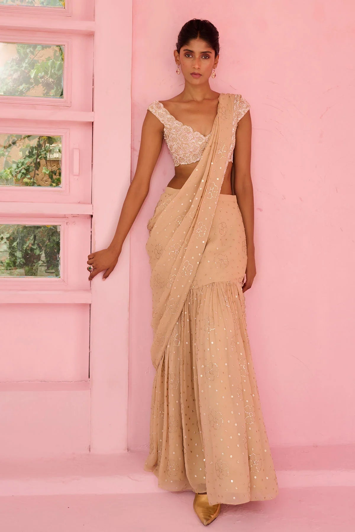 Suhana Pre-drape Saree