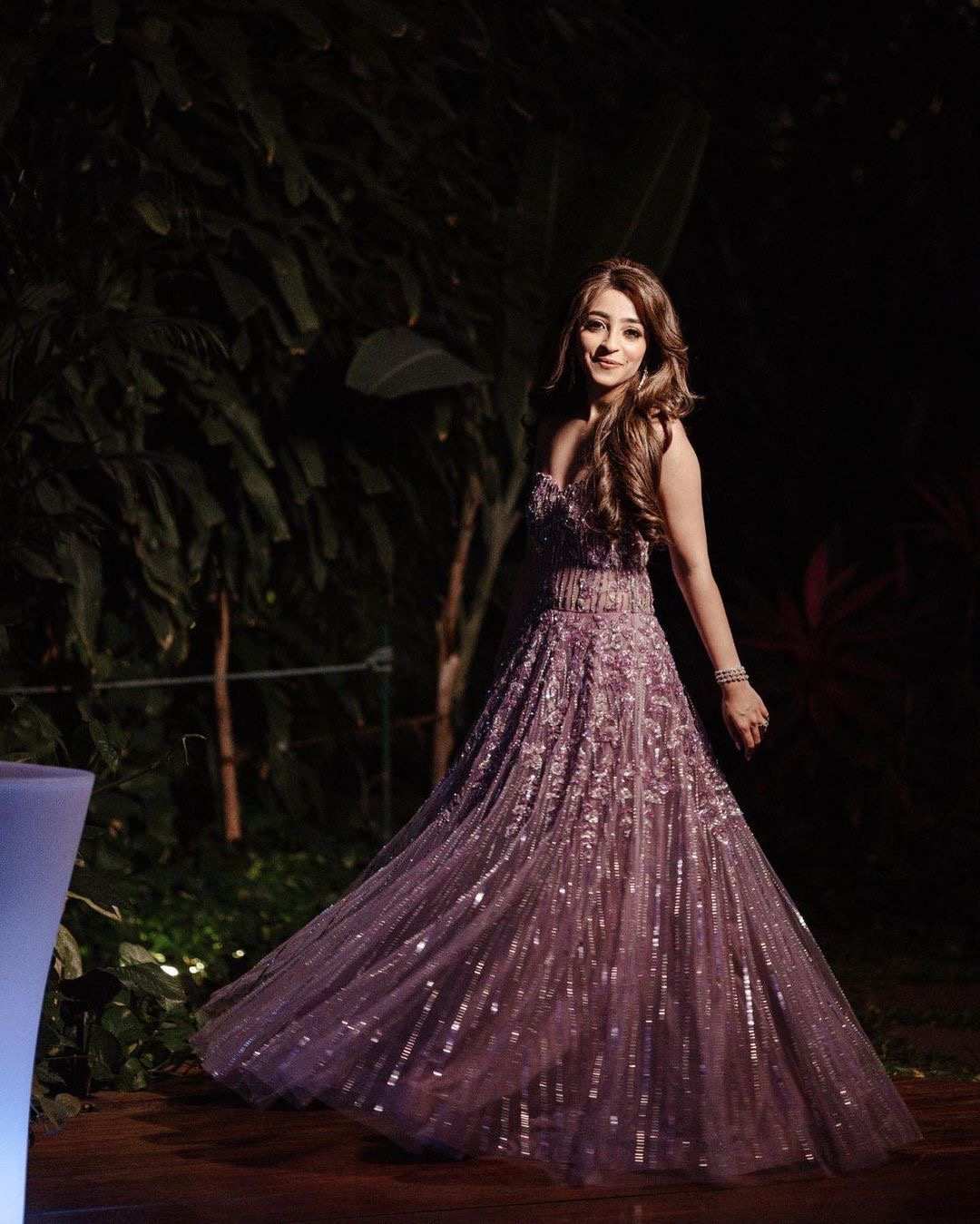 Lavender Corset Gown