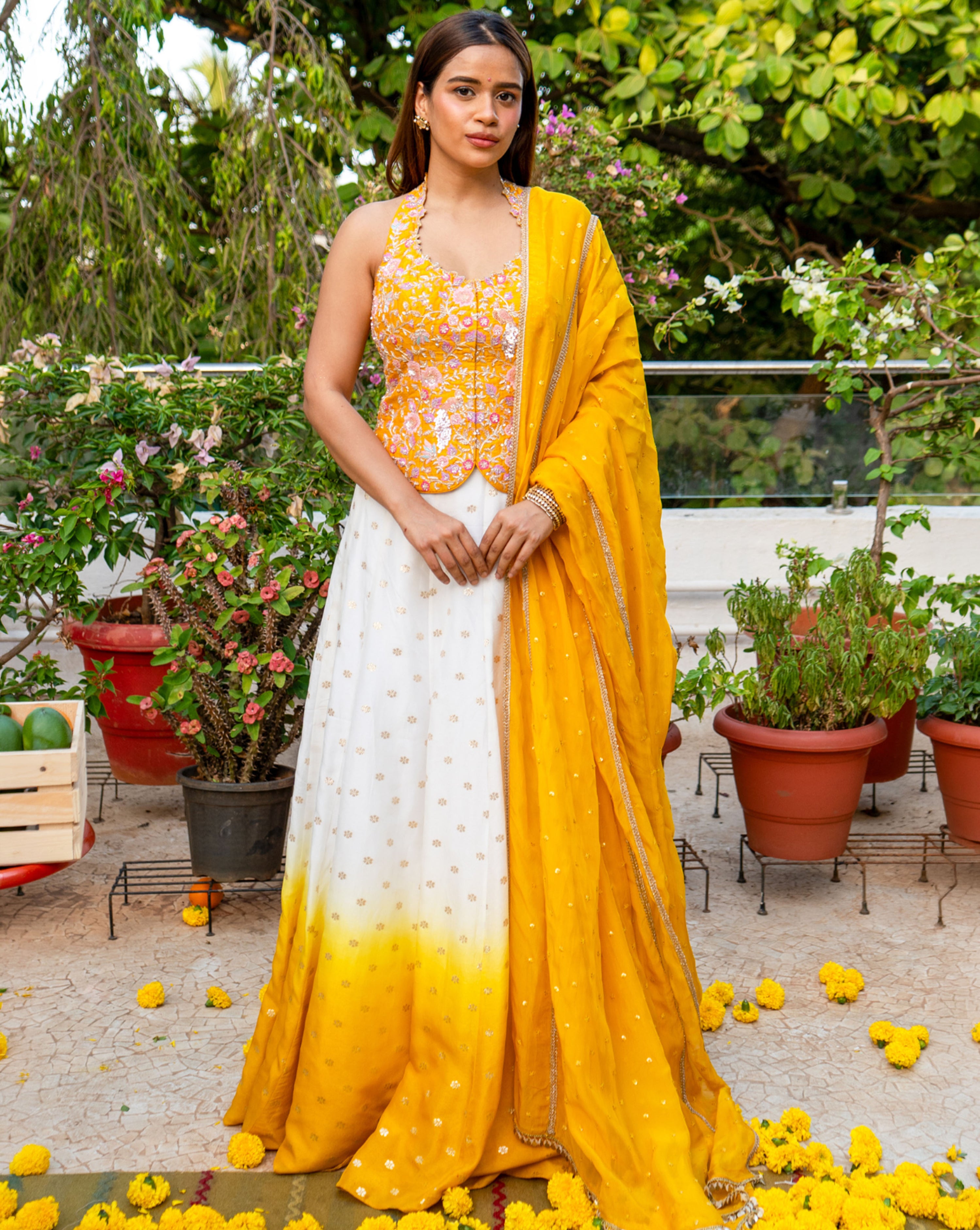 Zeenat Ombre Lehenga