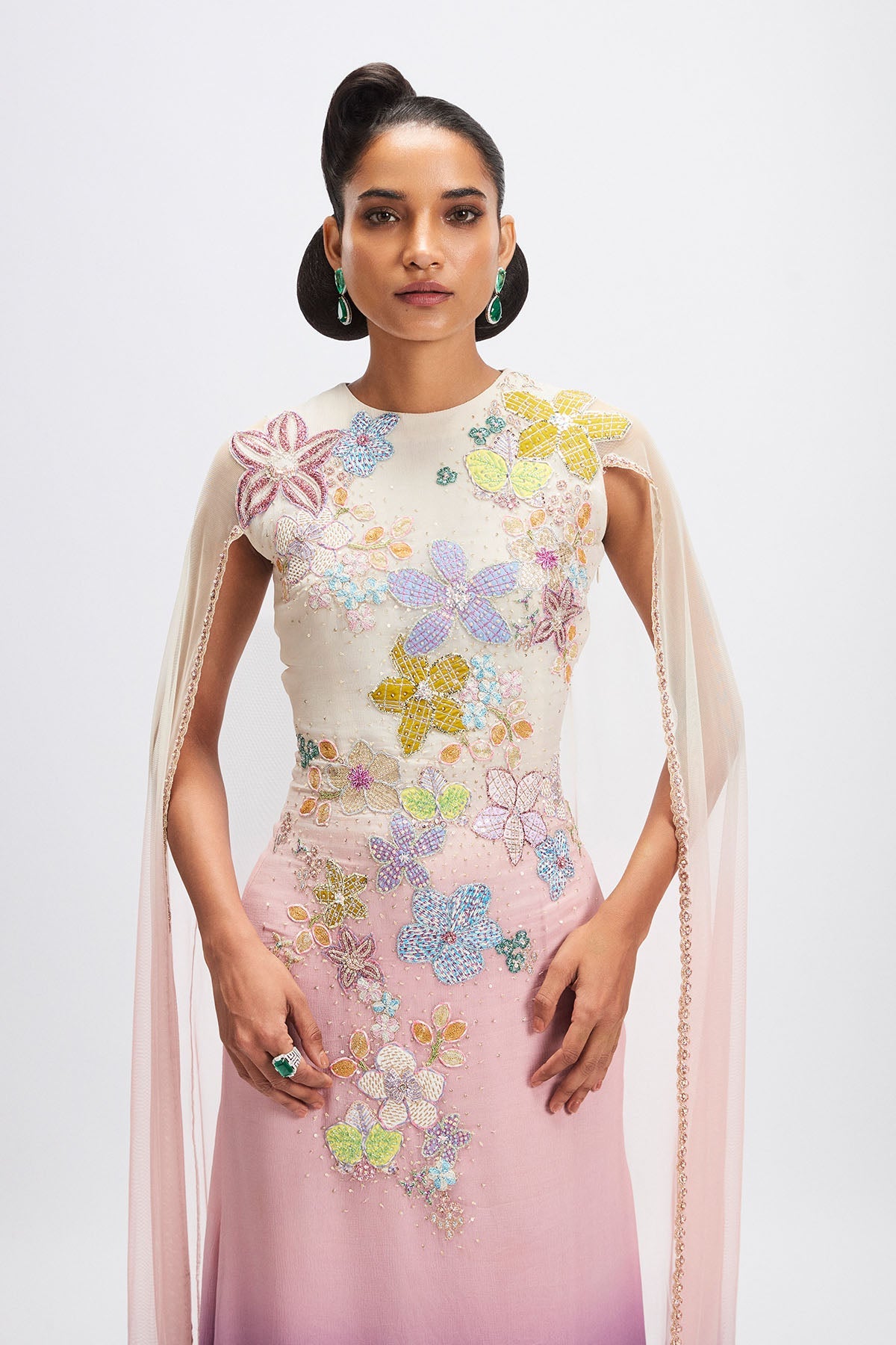 Mandevilla - Dusk Georgette Gown
