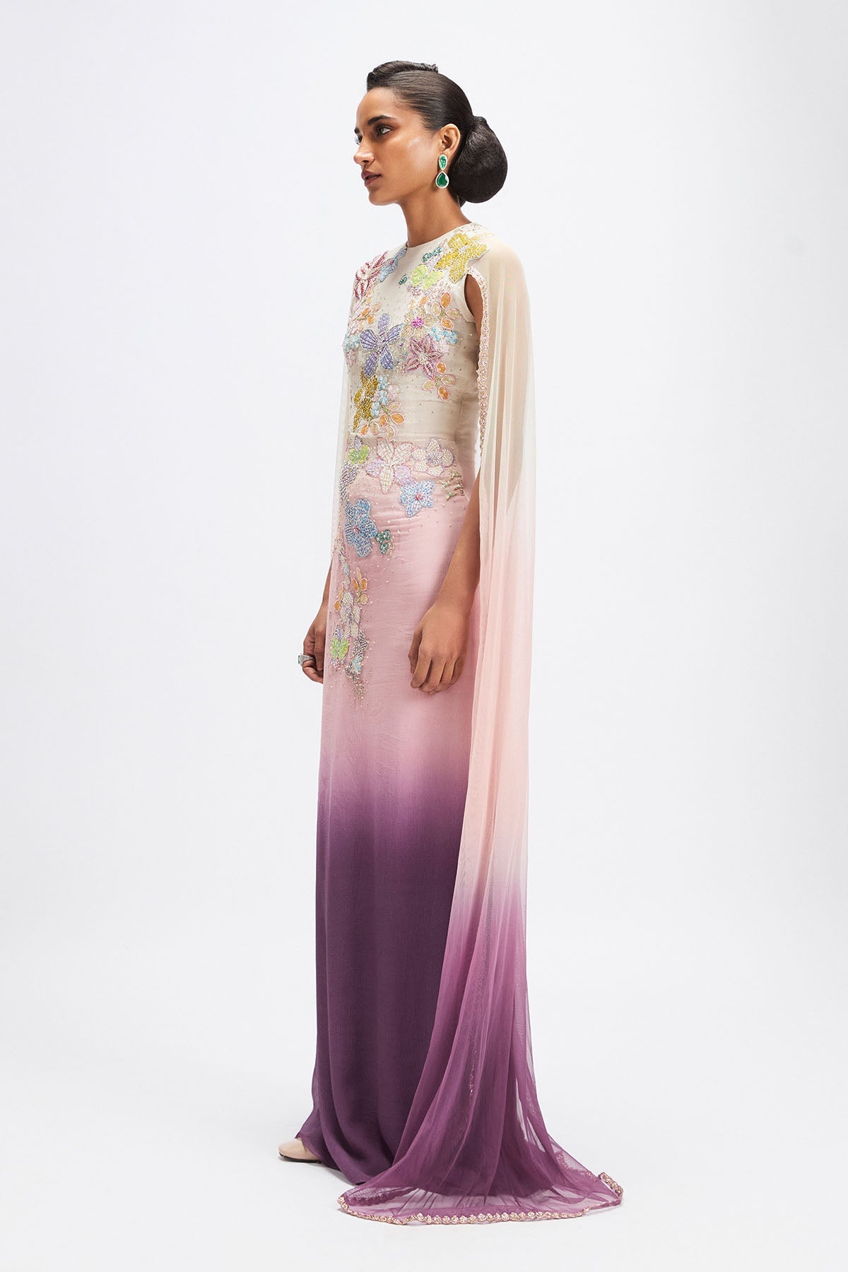 Mandevilla - Dusk Georgette Gown