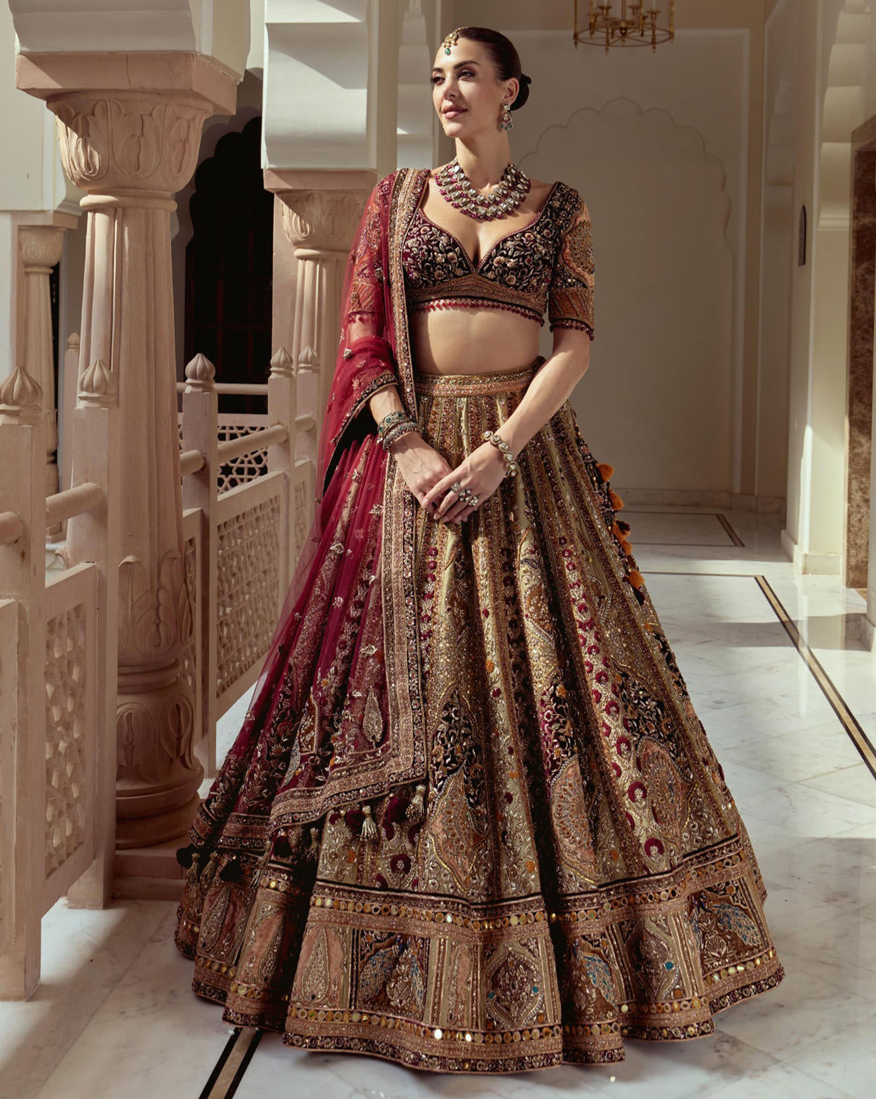 Baagh Lehenga Set