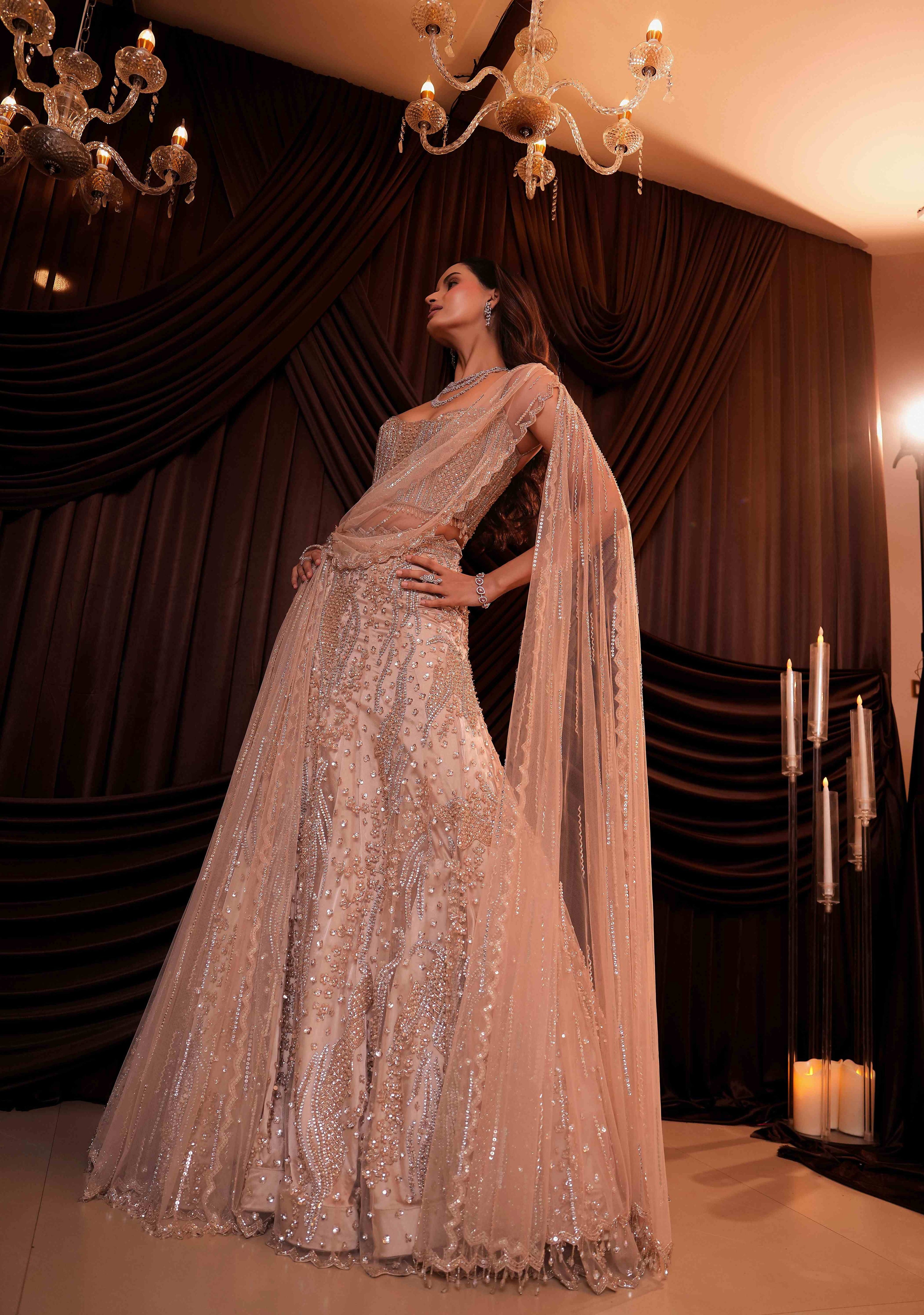 Elara A-Line Lehenga