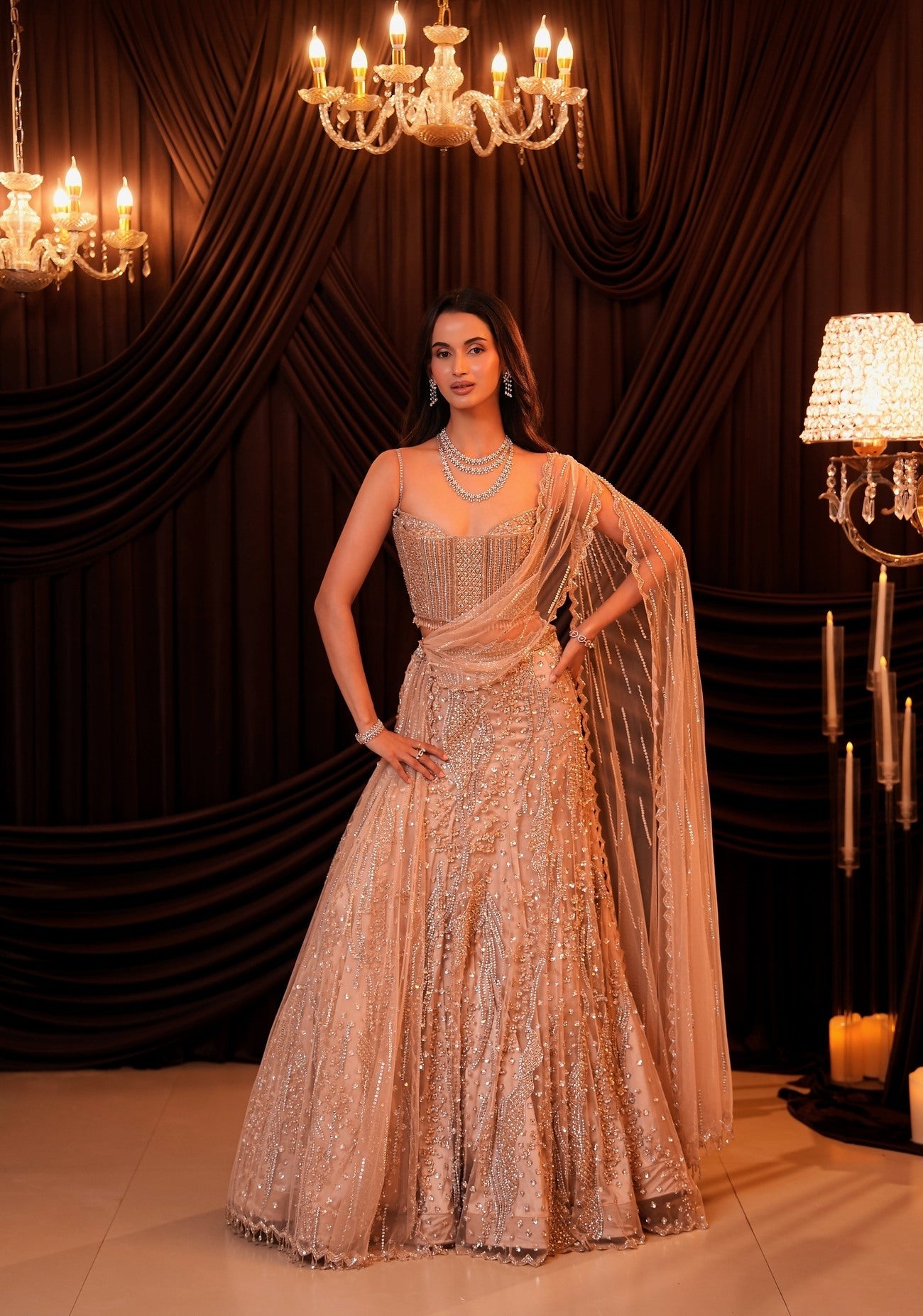 Elara A-Line Lehenga