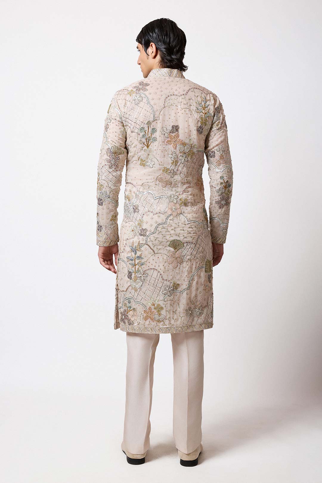 Bailora - Ivory Organza Kurta
