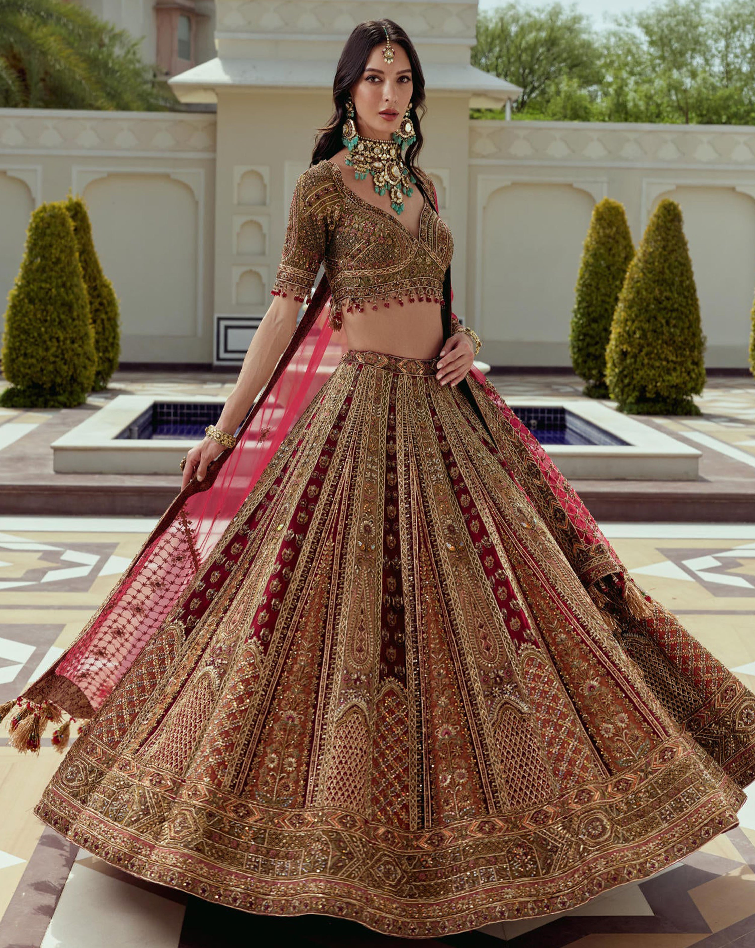 Noor Mahal Lehenga Set