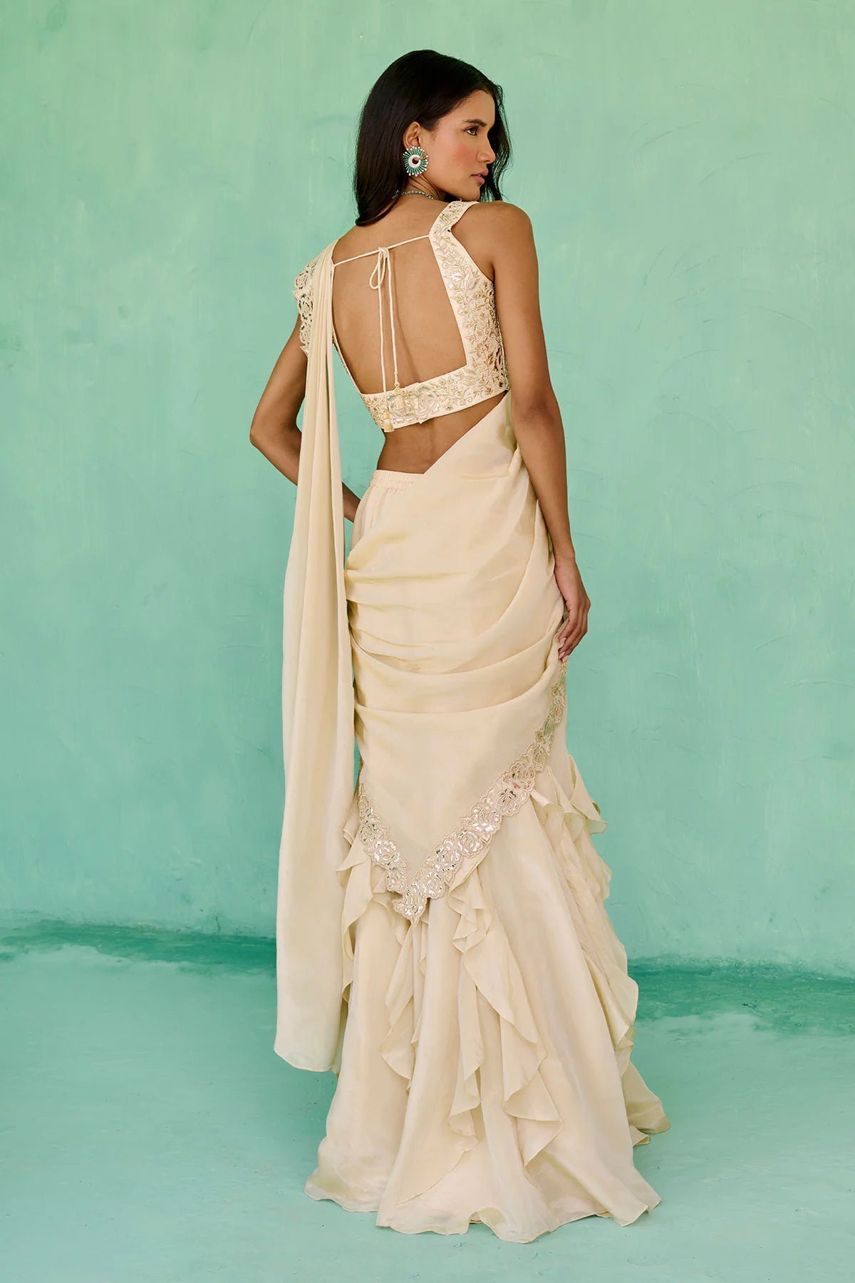 Ziya Pre-drape Saree