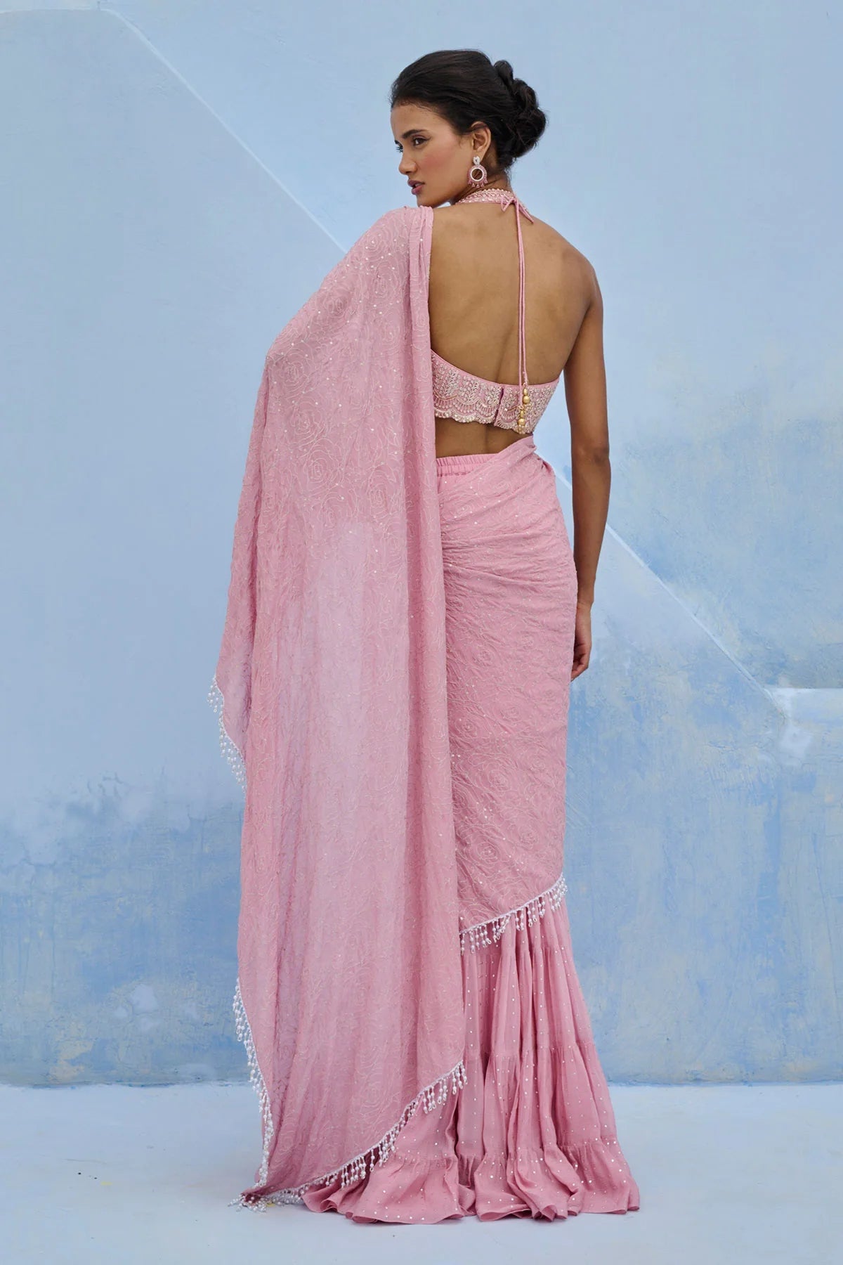 Razia Pre-drape Saree