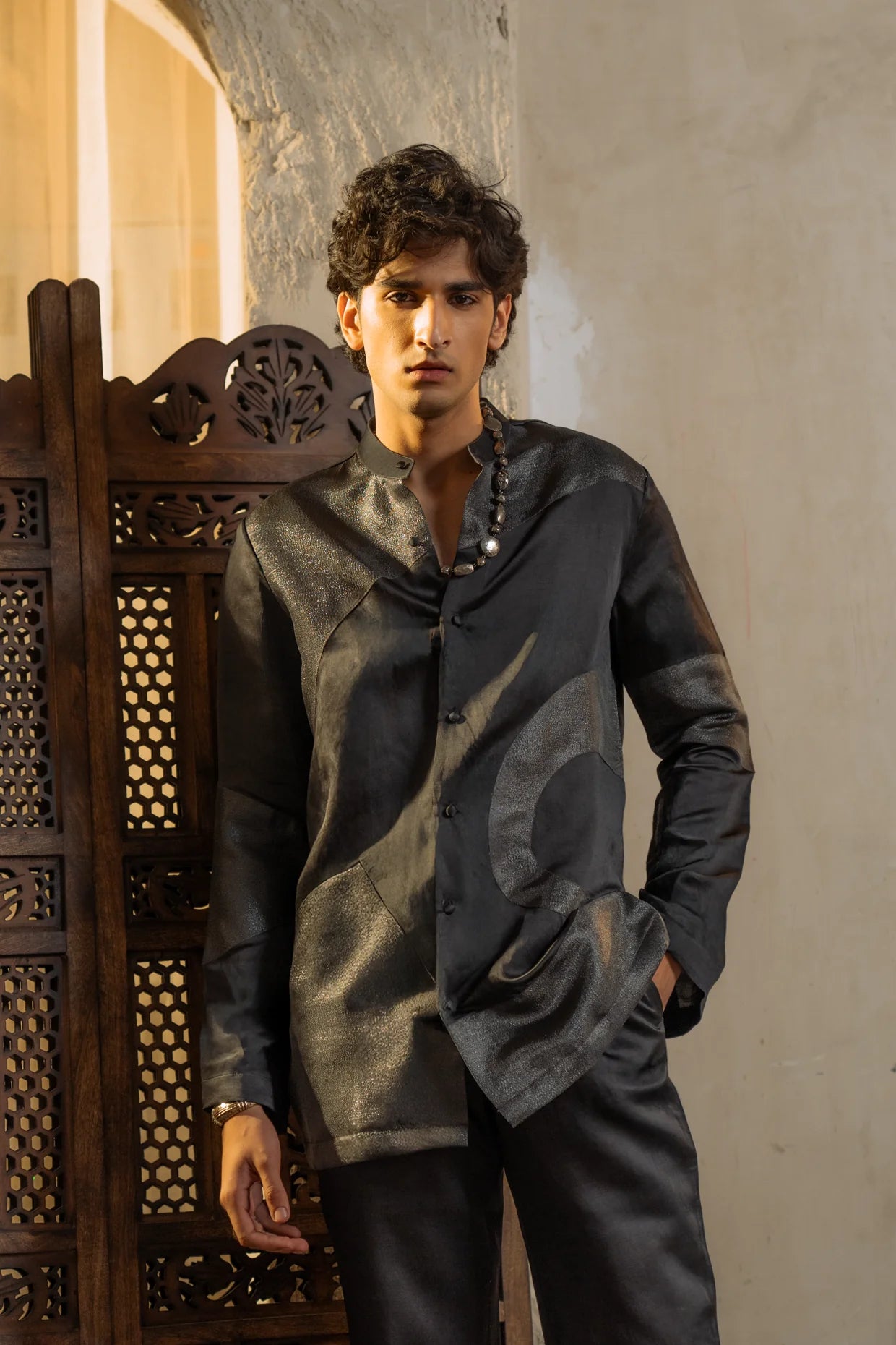 Moon Veil Kurta Set