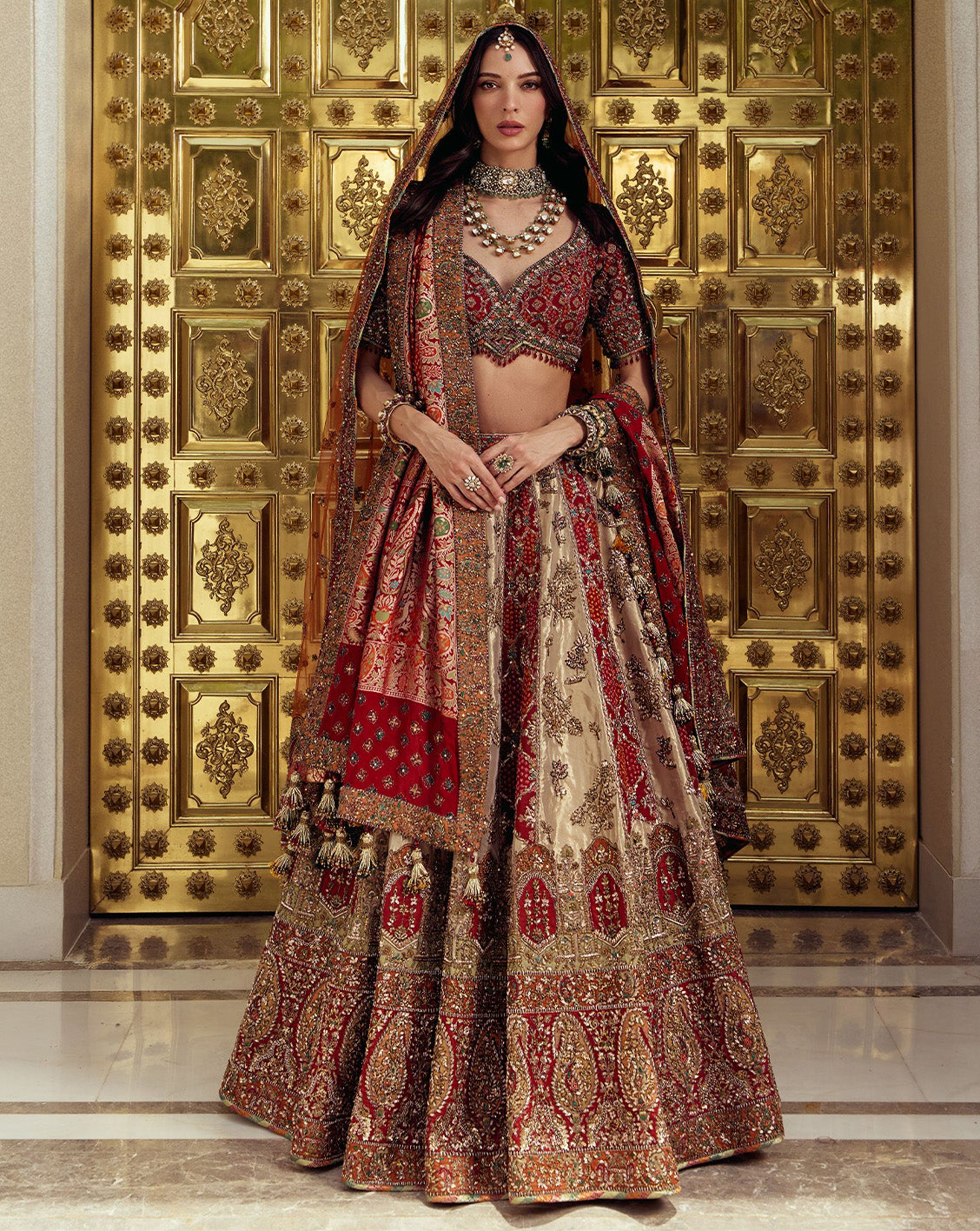 Zareen Banaras Lehenga Set